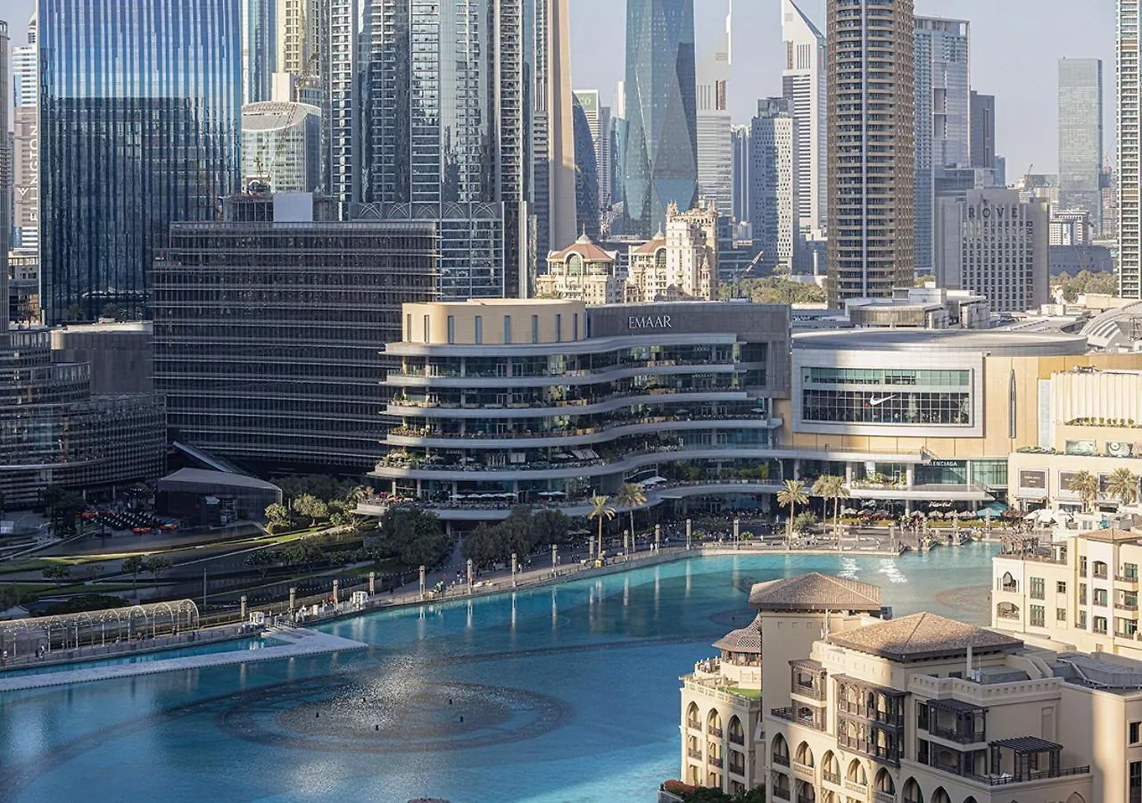 公寓 Stunning 2 Bedroom Burj Khalifa Fountain Views 迪拜 阿拉伯联合酋长国